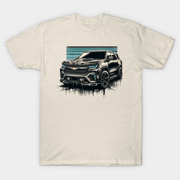 Chevrolet suv T-Shirt by Vehicles-Art